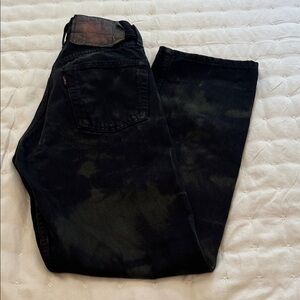 Levi’s Earth Tone Tie-Dye Jeans